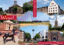 73227238 Wesel Rhein Hansestadt Ziehbruecke Wesel Rhein - Wesel