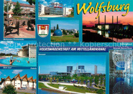 73227225 Wolfsburg Wolfsgruppe Porschestrasse Planetarium VW-Werk Eishalle  Wolf - Wolfsburg