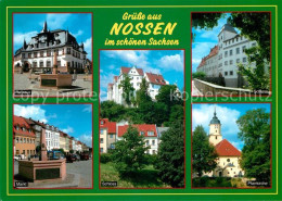 73227202 Nossen Rathaus Markt Schloss Pfarrrkirche  Nossen - Nossen