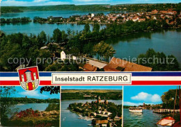 73227121 Ratzeburg Teilansichten Inselstadt Naturpark Lauenburgische Seen Domhal - Ratzeburg