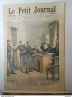 LE PETIT JOURNAL N°779 - 22 OCTOBRE 1905 - VOL AU COMPTOIR D'ESCOMPTE - SAUVETAGE EN MER-  MARINS - Le Petit Journal