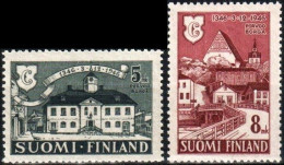 Finland 1946 "600th Anniversary Of Porvo" 2v Quality:100% - Neufs