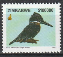 Zimbabwe 2005, Postfris MNH, Birds (highest Value) - Zimbabwe (1980-...)