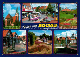 73226819 Soltau Brunnen Kirche Bruecke Heide  Soltau - Soltau