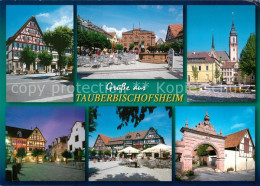 73226798 Tauberbischofsheim Fachwerk Stadttor Marktplatz Tauberbischofsheim - Tauberbischofsheim