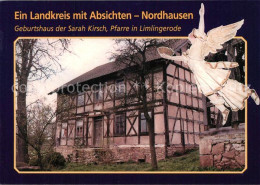 73226738 Nordhausen Thueringen Geburtshaus Sarah Kirche Pfarre In Limlingerode N - Nordhausen