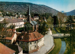 73226695 Ettlingen Stadtbild Mit Kirche Ettlingen - Ettlingen