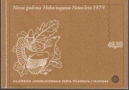 Joegoslavië 1979, Postfris MNH, Flora, Fauna - Postzegelboekjes