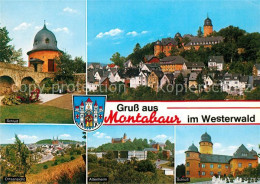 73226498 Montabaur Westerwald Schloss Ortsansicht Altenheim Montabaur Westerwald - Montabaur