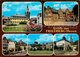 73226464 Friedberg Hessen Adolfsturm Renaissance Schloss Kaiserstrasse Teilansic - Friedberg