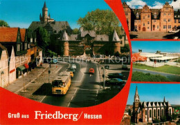 73226448 Friedberg Hessen Schloss Rathaus Kirche Friedberg Hessen - Friedberg