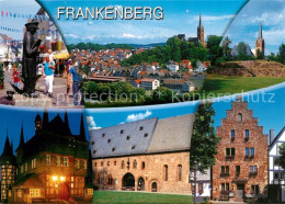 73226438 Frankenberg Eder Panorama Marktplatz Rathaus Frankenberg Eder - Frankenberg (Eder)