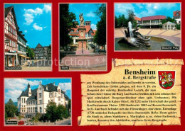 73226404 Bensheim Bergstrasse Hauptstrasse Markt Beauner Platz Rathaus Bensheim  - Bensheim