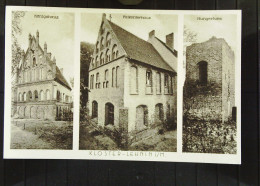 DR:  Ansichtskarte Von Kloster Lehnin Mit 3 Ansichten-Königs- U. Falkonierhaus, Hungerturm Nicht Gelaufen, Um 1930 - Lehnin