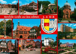 73226339 Lahr Baden Impressionen Innenstadt Altstadt Parkanlagen Wappen Lahr Bad - Lahr