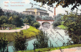 Riga - Suworow-Brücke Gel.1911 - Lettland