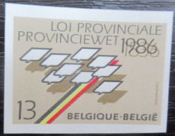 2230 'Provinciewet' - Ongetand - Côte: 10 Euro - 1981-2000