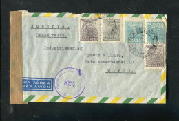 "BRASILIEN" Lupo-Brief Mit "ZENSUR" (Oesterreichische Zensurstelle) Nach Wien (R0030) - Covers & Documents