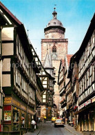 73226095 Alsfeld Obere Fuldergasse Fachwerk Mit Kirchturm Alsfeld - Alsfeld