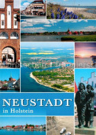 73226054 Neustadt Holstein Fliegeraufnahme Stadttor Strand Denkmal Neustadt Hols - Neustadt (Holstein)