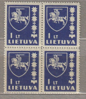 LITHUANIA 1939 Definitive Coat Of Arms MNH(**) Mi 432 #659 - Lituanie