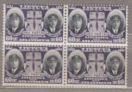 LITHUANIA 1934 Airmail MNH(**) Mi 387 #661 - Litauen