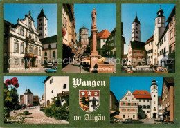 73225865 Wangen Allgaeu Rathaus Marienbrunnen St Martin Ratloch Eselmuehle Postp - Wangen I. Allg.