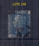 ANGLETERRE 1858/64 VICTORIA Yv 27 FER 30 UTILISÉ - Usati