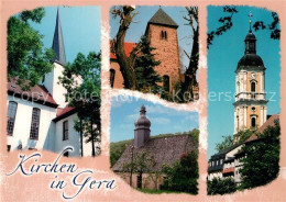 73225798 Gera Kirchen Vierzehnheiligen Langenberg St Ursula Lusan Liebschwitz St - Gera