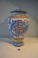 C76 Ancien Vase Amphore Signée Santucci Italy !!! - Vases