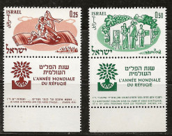 Israël 1960 N°Y.T. ;  174 Et 175 ** - Unused Stamps (with Tabs)