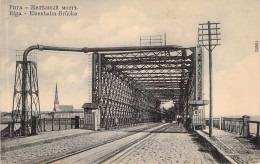 Riga - Eisenbahn-Brücke - Lettland
