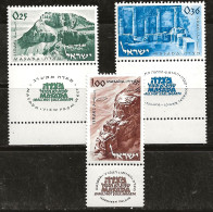 Israël 1965 N°Y.T. ;  268 à 270 ** - Unused Stamps (with Tabs)