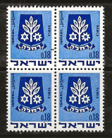 Israël 1969-1970 N°Y.T. ;  382A ** - Nuevos (con Tab)