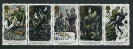 STAMPS - 1993 SHERLOCK HOLMES - STRIP OF 5 VFU - Used Stamps