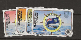 1982 MNH Tuvalu Mi 154-57 - Tuvalu (fr. Elliceinseln)