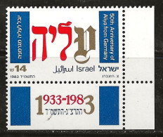 Israël 1983 N°Y.T. ;  894 ** - Nuovi (con Tab)