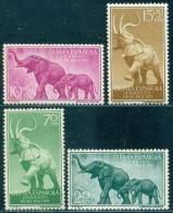 1957 Stamp Day,African Bush Elephant,Loxodonta Africana,Spanish Guinea,334,MNH - Elephants