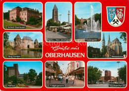 73225274 Oberhausen Schloss Jesukirche Friedensplatz Burg-Vondern Marienkirche O - Oberhausen