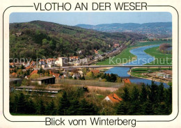 73224889 Vlotho Blick Vom Winterberg Auf Weser Vlotho - Vlotho