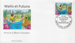 Wallis And Futuna Stamp On FDC - Brieven En Documenten