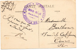 1915. "HOPITAL BENEVOLE N°22.NATHANIEL DE ROTHSCHILD". BERCK-PLAGE (PAS-DE-CALAIS). - Guerre Mondiale (Première)