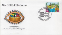 New Caledonia Stamp On FDC - Lettres & Documents