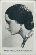 Bh45 Figurina Card Cpsm STAR Donne Piu' Belle Miss Jugoslavia Jugoslawien 1930 - Autres & Non Classés