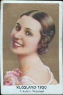 Bh79 Figurina Card Cpsm STAR Donne Piu' Belle Miss Russia Russland 1930 - Autres & Non Classés