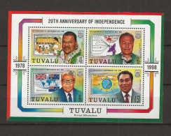 1998 MNH Tuvalu Mi Block 64 - Tuvalu