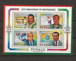 1998 MNH Tuvalu Mi Block 64 - Tuvalu (fr. Elliceinseln)