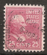 Etats-Unis D'Amérique USA 1938 N° 394 Iso O Courant, Président, William McKinley, Assassinat Guerre De Sécession Espagne - Used Stamps