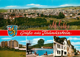 73223823 Taunusstein Freibad Neubauten-Wohnbloecke Taunusstein - Taunusstein