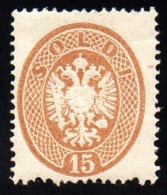 * Lombardo Veneto 1863 15 Soldi Bruno Sassone N 40 (22000) - Lombardo-Vénétie